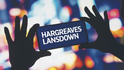 Hargreaves Lansdown financial services office exterior with company logo prominently displayed on modern building fa&ccedil;ade