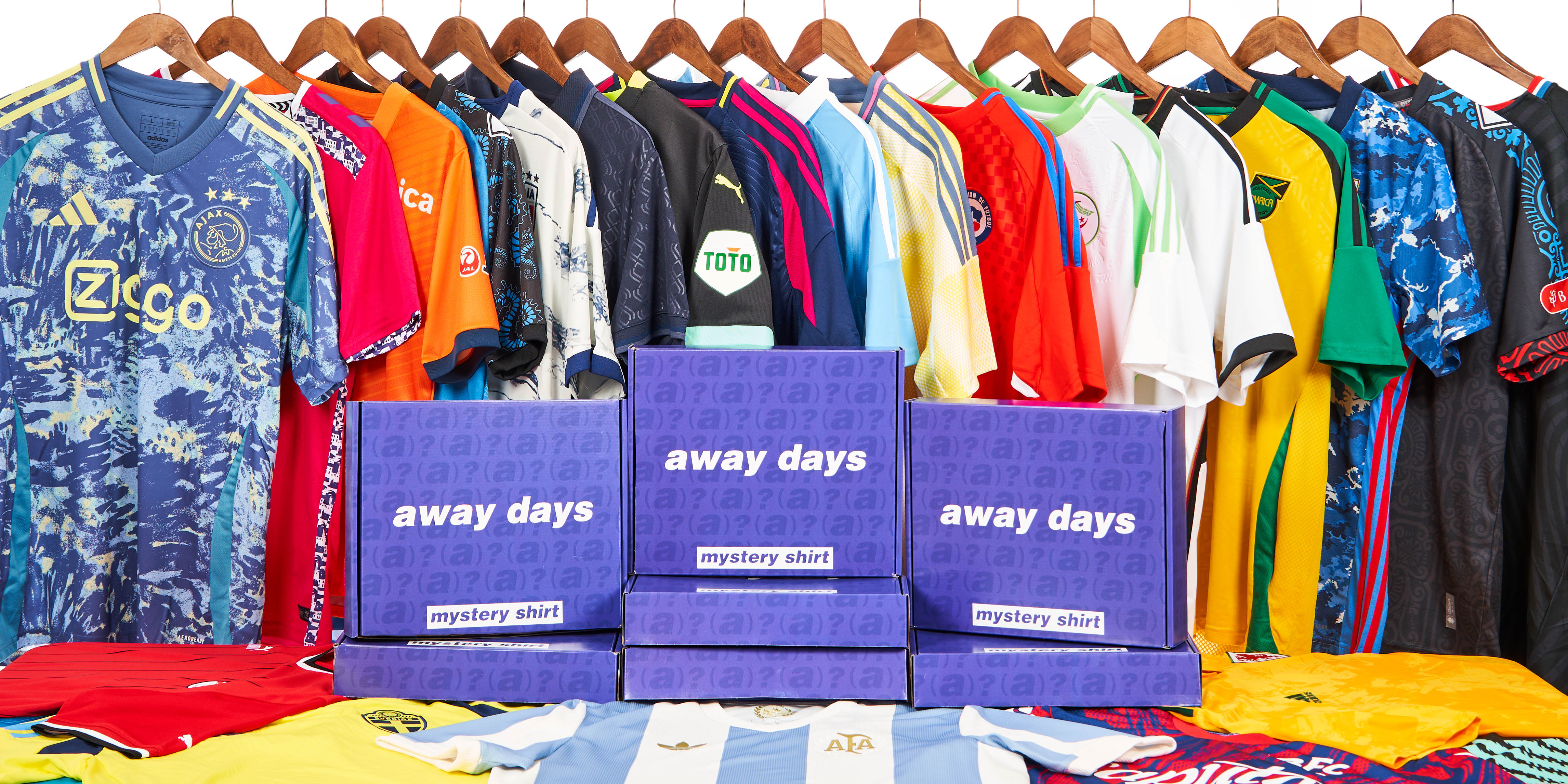 Classic Football Shirts Away Days Mystery Box returns: New Year, New You, New Shirt