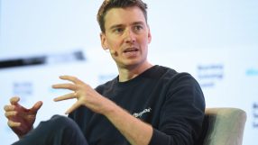 Euan Blair discussing Multiverses innovative apprenticeship platform at a business conference