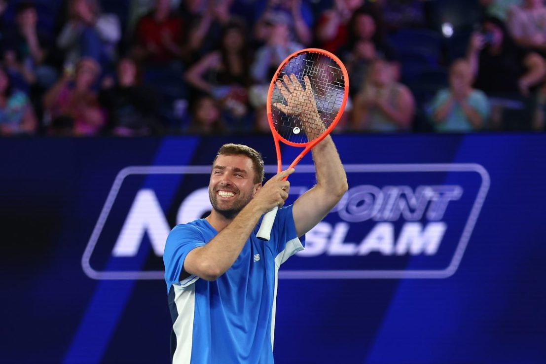 Jordan Smith's A$1m One Point Slam win at the Australian Open captured the imagination