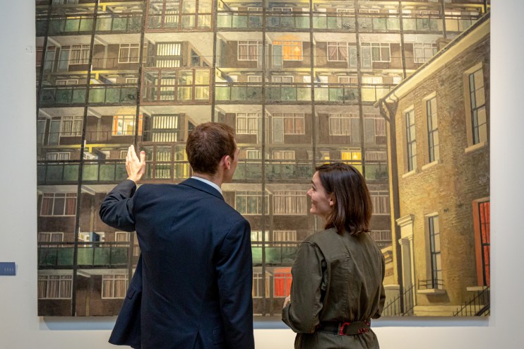 Guildhall Art Gallery exterior showcasing architectural elegance, photographed by Jamie Smith, City of London Corporation