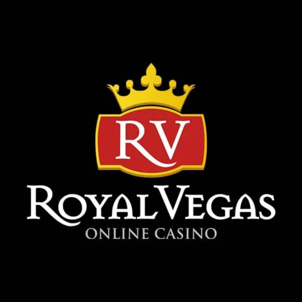 Royal Vegas Casino logo featuring elegant design elements, reflecting the brands luxurious gaming experience.