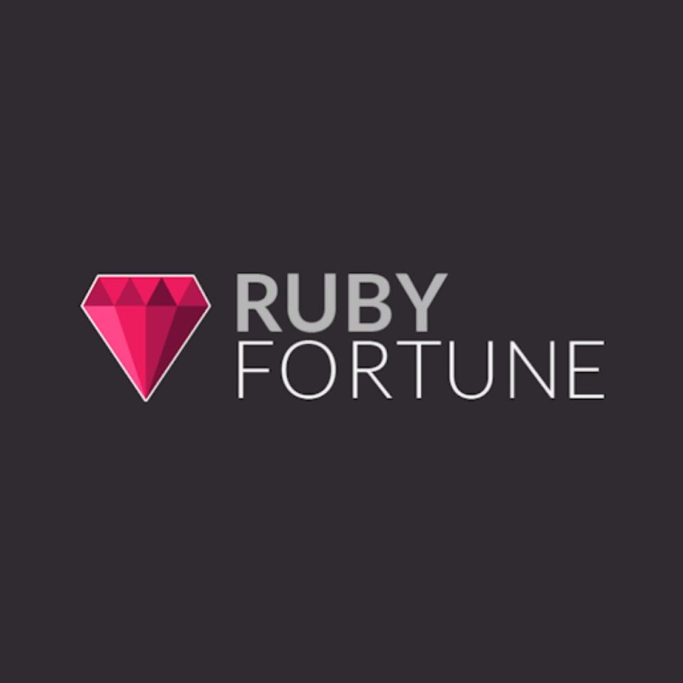 Ruby Fortune Casino logo featuring elegant design elements for a reputable online gaming platform.