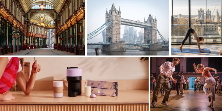 London skyline featuring iconic landmarks under vibrant February 2026 sky, highlighting the citys bustling atmosphere.