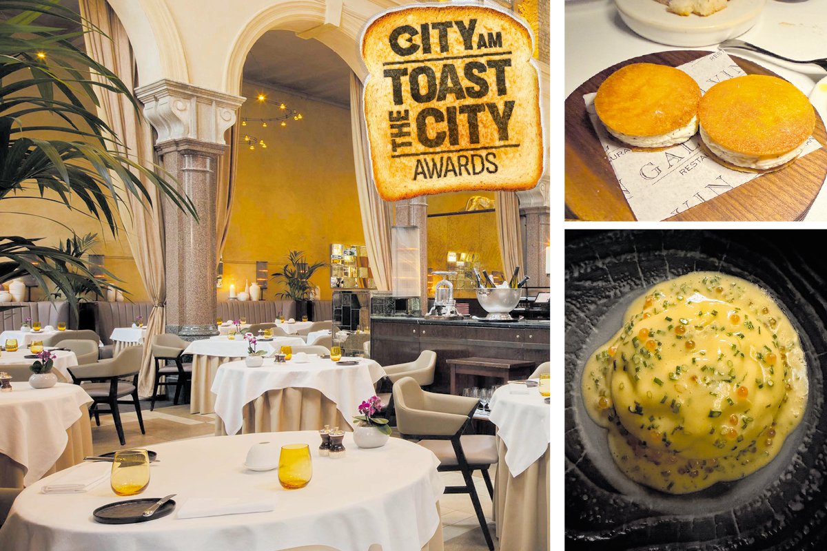Galvin La Chapelle's Toast & Taste Menu Celebrates City AM Award Win