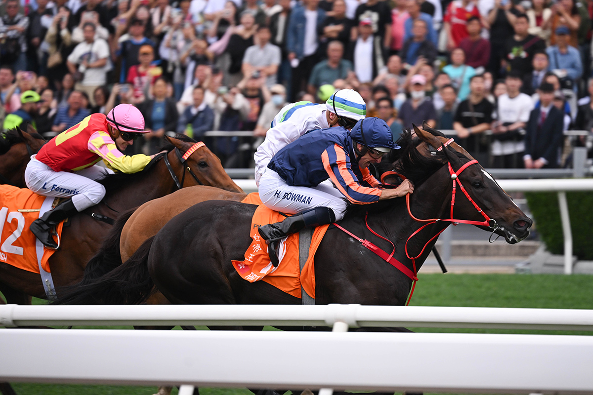 Lion Wins Warrior & Bubble in Stewards’ Cup