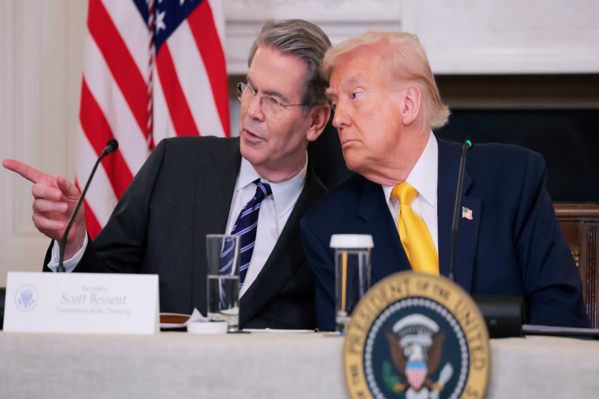 Trump administration slams tariff ‘hysteria’ as FTSE 100 sinks