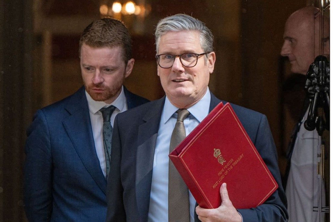 Starmer's chief of staff resigned on Sunday. (Picture Agency/Shutterstock)