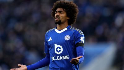 Getty Images news photograph featuring a significant business event, capturing key industry leaders in a formal setting.