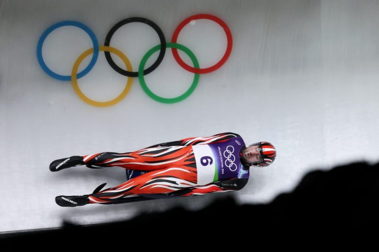 Getty Images logo on a digital screen, symbolizing the companys influence in the media and photography industry.