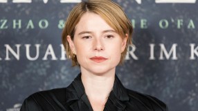 Jessie Buckley as Hamnet star in theatrical costume, showcasing her role in the acclaimed performance.