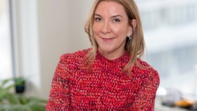 Antonia Romeo, UK Ministry of Justice official, in a formal setting, highlighting leadership and government influence