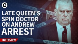 Andrew in handcuffs escorted by police during arrest, legal consequences unfold in ongoing investigation