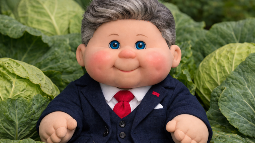 Keir Starmer visiting a cabbage patch, engaging with local farmers, highlighting sustainable agriculture initiatives