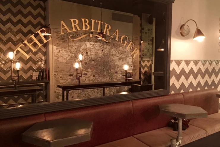 Breaking news event illustration with abstract elements and bold colors, capturing dynamic energy and urgency in a busines...