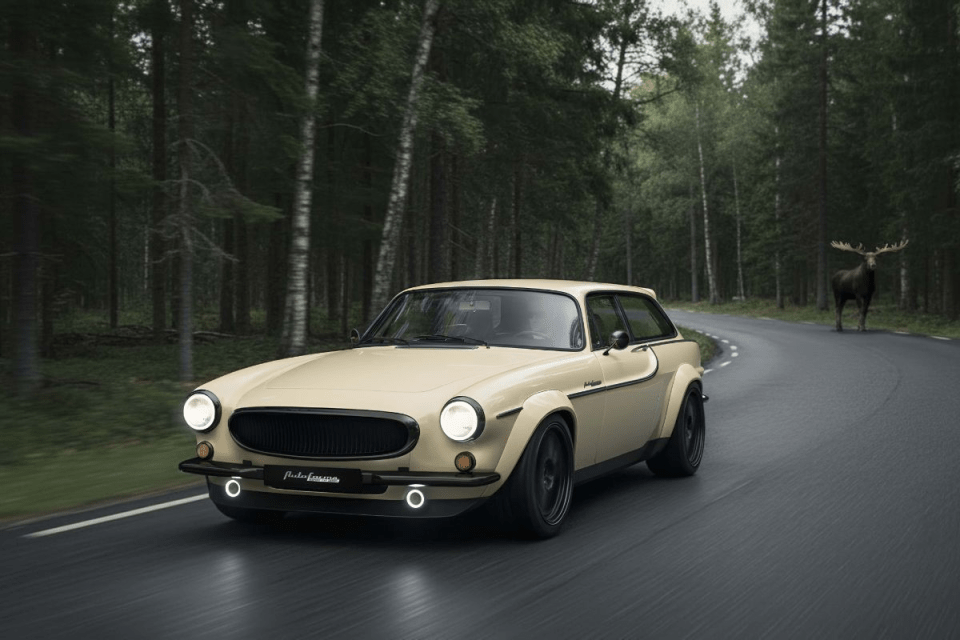 Breaking news event with a large crowd gathered at a city square, people holding signs and banners, urban backdrop visible.