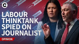 Steve Reed and Lisa Nandy discussing Labour policies, emphasizing unity and collaboration at a press conference.