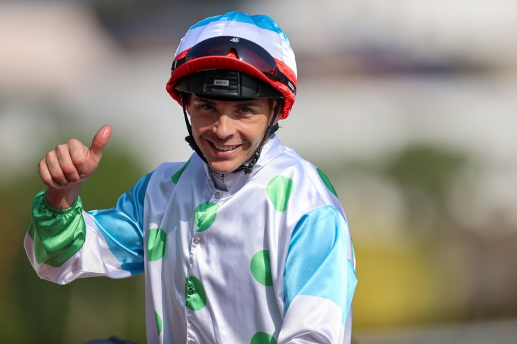 Breaking news event with reporters gathering, capturing a significant moment amid a bustling urban backdrop