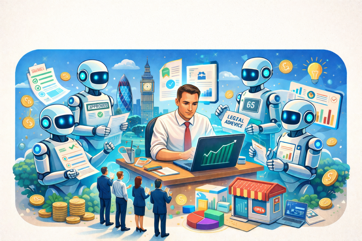 The £1bn company with no staff? Why AI is a gift to Britain’s small businesses