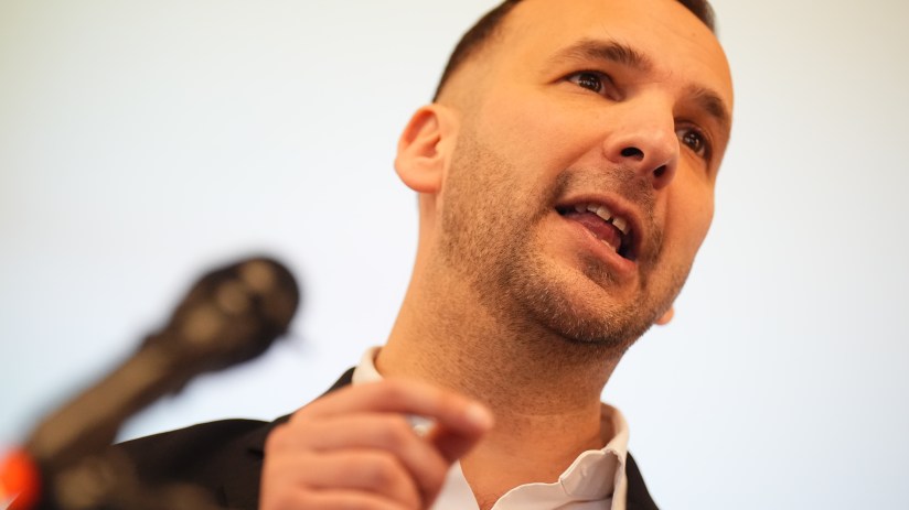 Green Party leader Zack Polanski