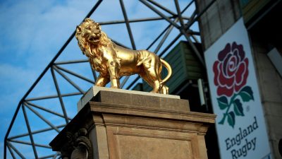 Getty Images logo displayed on a digital screen with vibrant colors, representing the brands media and photography services.
