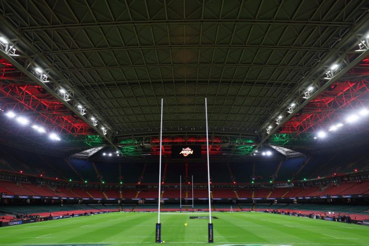 Breaking news coverage with journalists and photographers capturing a live press conference for a major business development