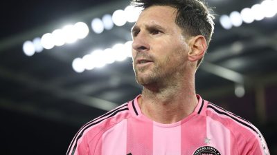 Getty Images logo displayed on a screen with a blurred digital background, symbolizing media and photography industry pres...