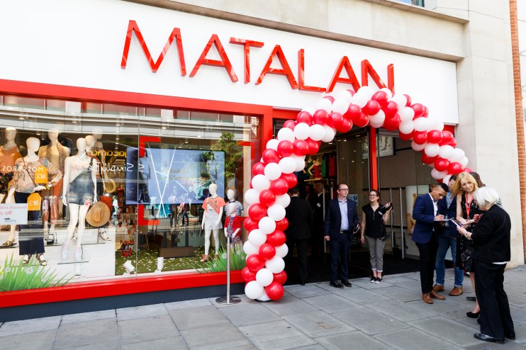 Matalan Oxford Street store.