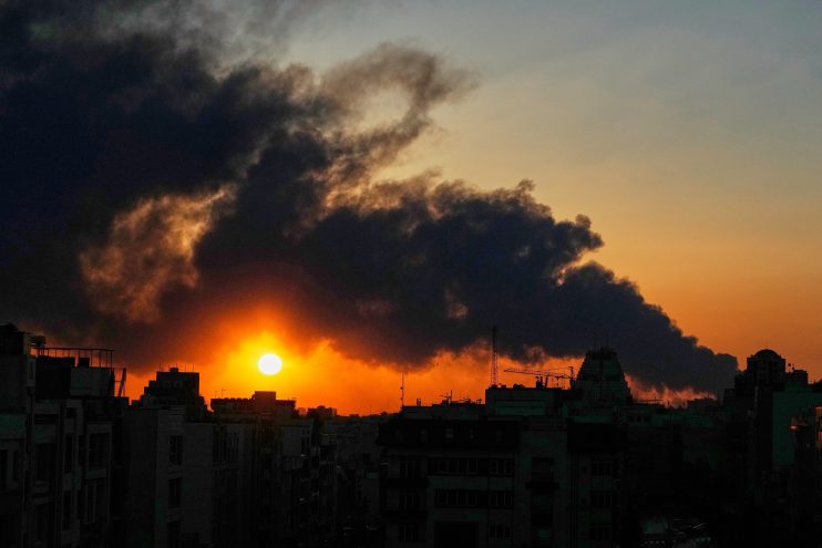 Iranian military forces in combat stance amidst conflict, showcasing tension and strategy in ongoing Iran war scenario