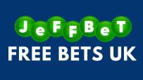 JeffBet offering free bets, featuring a vibrant design with promotional graphics and text highlighting betting offers.