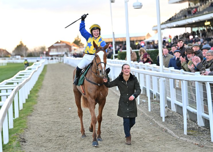 Jody Townend at a press conference discussing recent developments in her professional career and future plans.