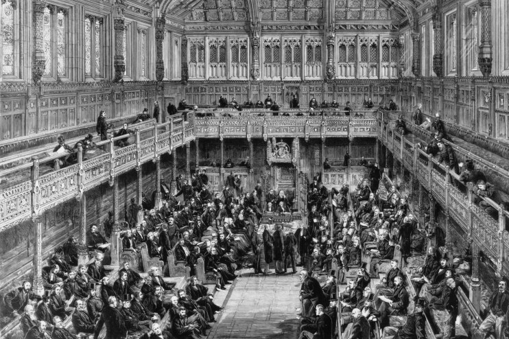 Members of Parliament engaged in a debate session in the House of Commons, highlighting UK political proceedings.