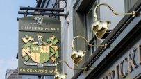 The Bricklayers Arms showcases a modern design after a &pound;350,000 renovation, highlighting its contemporary aesthetic and o...