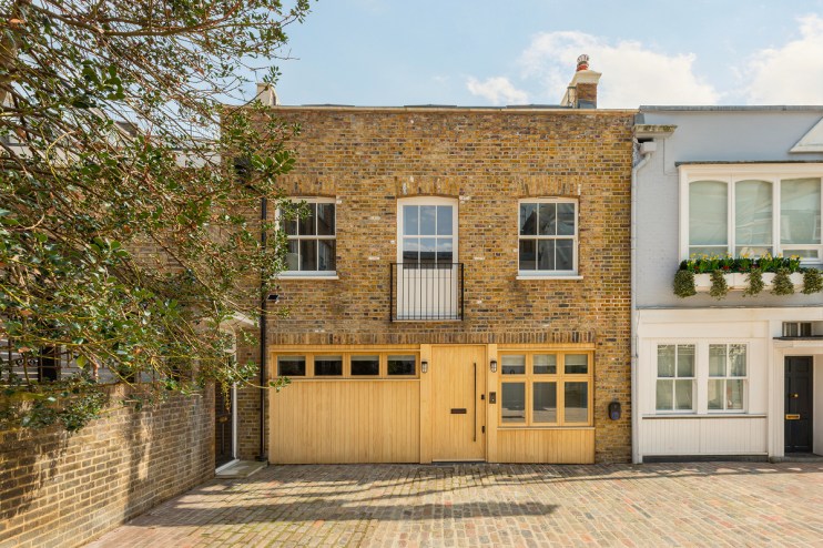 Exterior shot of a property listed on Buckingham Mews.