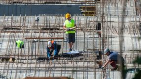 A professionally designed graphic with abstract elements, suitable for a general news or business website, enhancing visua...