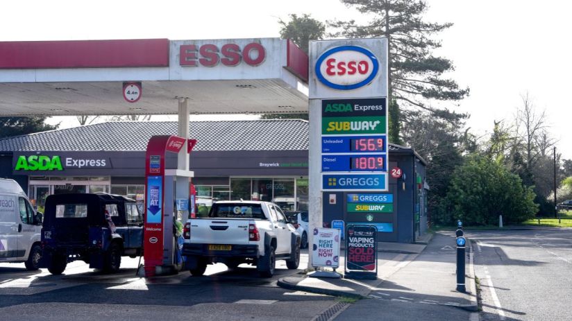 Breaking news graphic with bold headlines and dynamic design elements, capturing attention on a general news website.