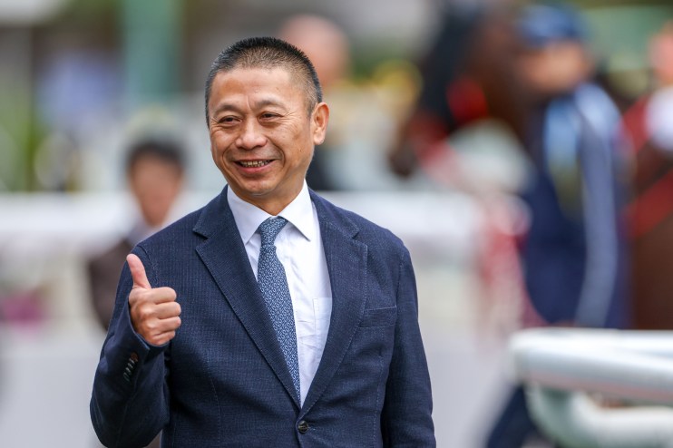 Breaking news event with journalists gathered, cameras set up, and an official podium, indicating a press conference setting.