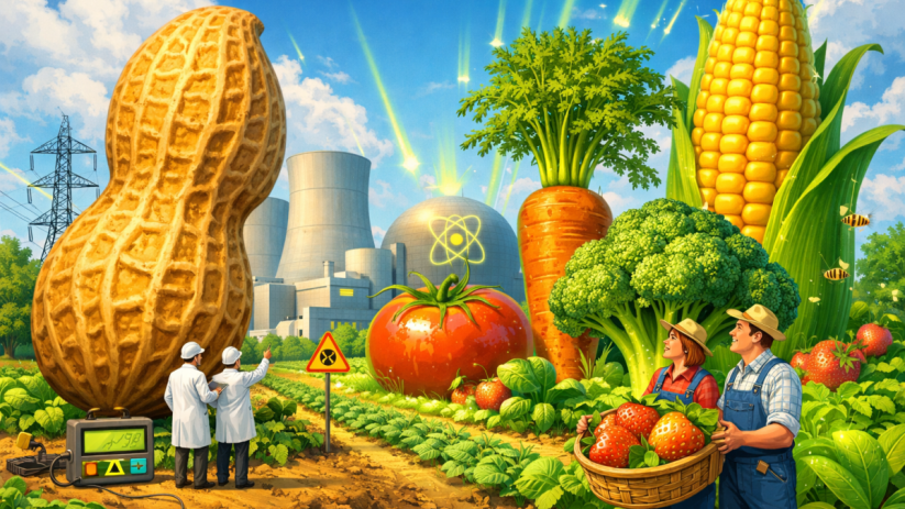 Nuclear technology enhances food safety and security, showcasing innovative agricultural practices and improved crop resil...
