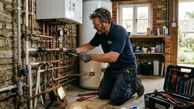 Plumber working on Gemini 1 project, showcasing tools and equipment in a professional workspace setting