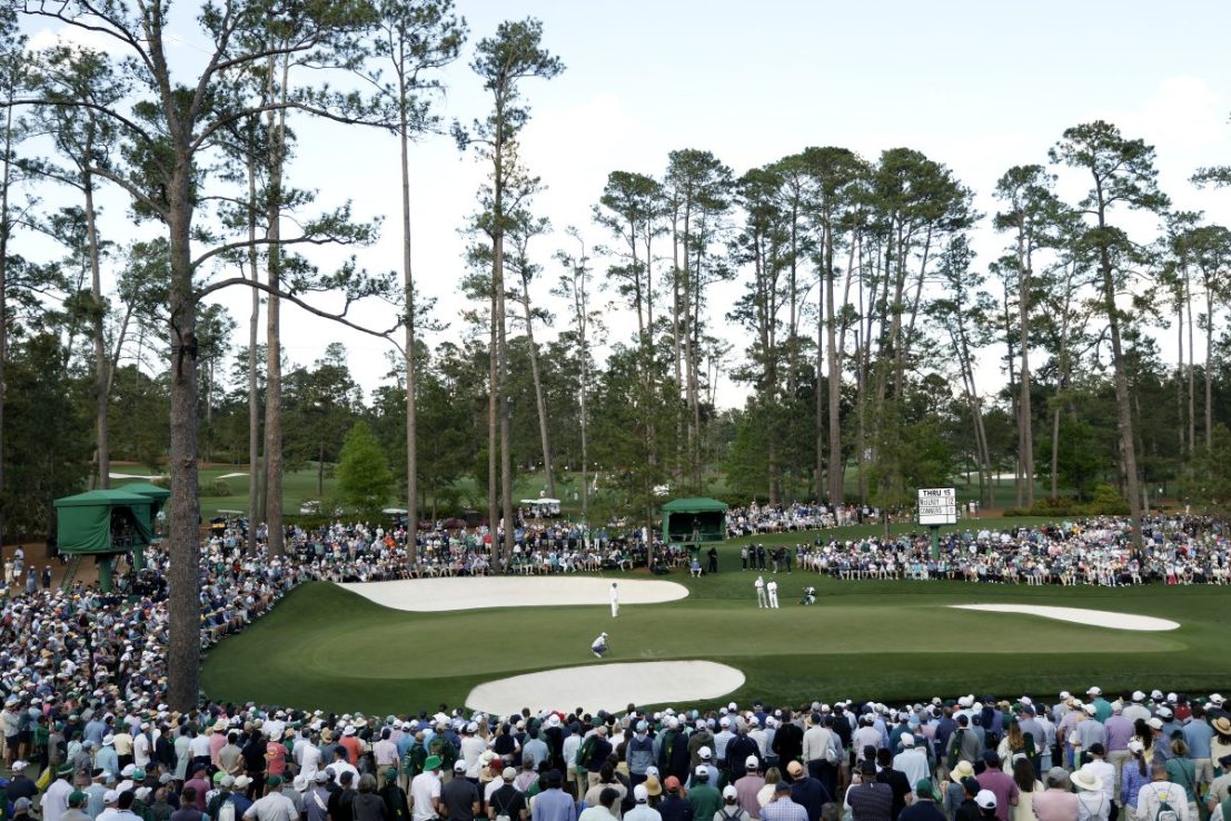 The familiarity of the Masters and Augusta almost helps it define itself