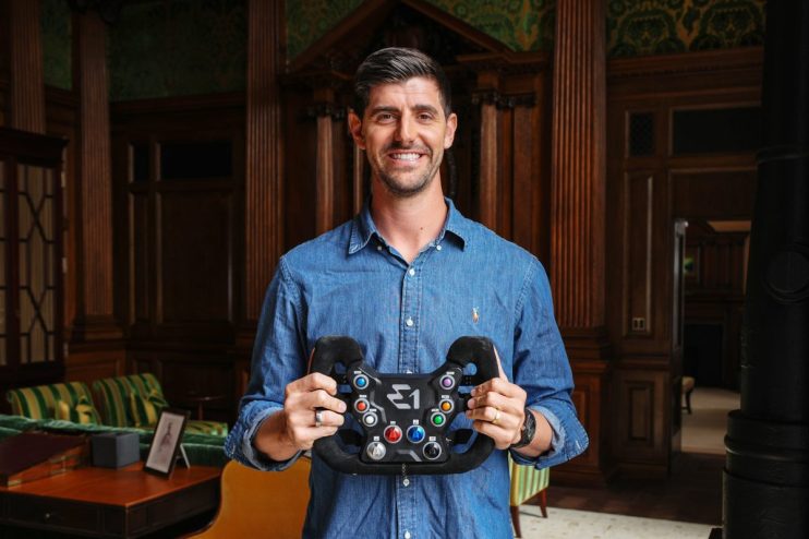 Getty Images logo on a digital display in a business news setting, highlighting media and stock photography industry