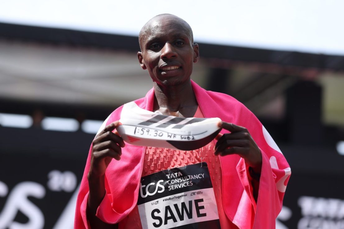 Sawe and Adidas London Marathon record could see athletes jump from Nike