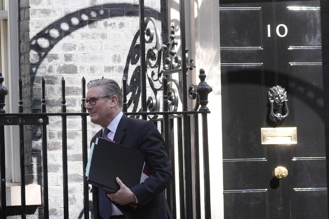 Starmer is facing questions over his political judgment. Stefan Rousseau/PA Wire