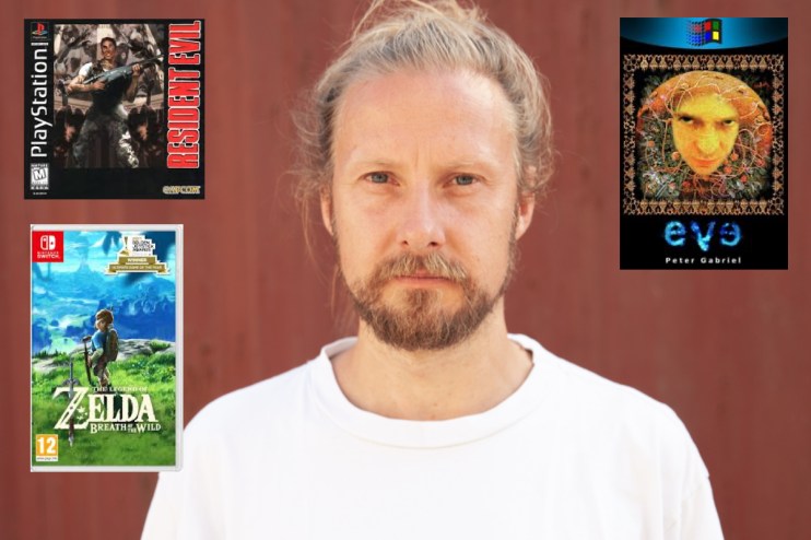 Felix Barrett of Punchdrunk in a theatrical setting, blending immersive theater elements with innovative storytelling.