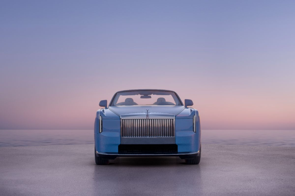 The new Rolls-Royce project Nightingale car