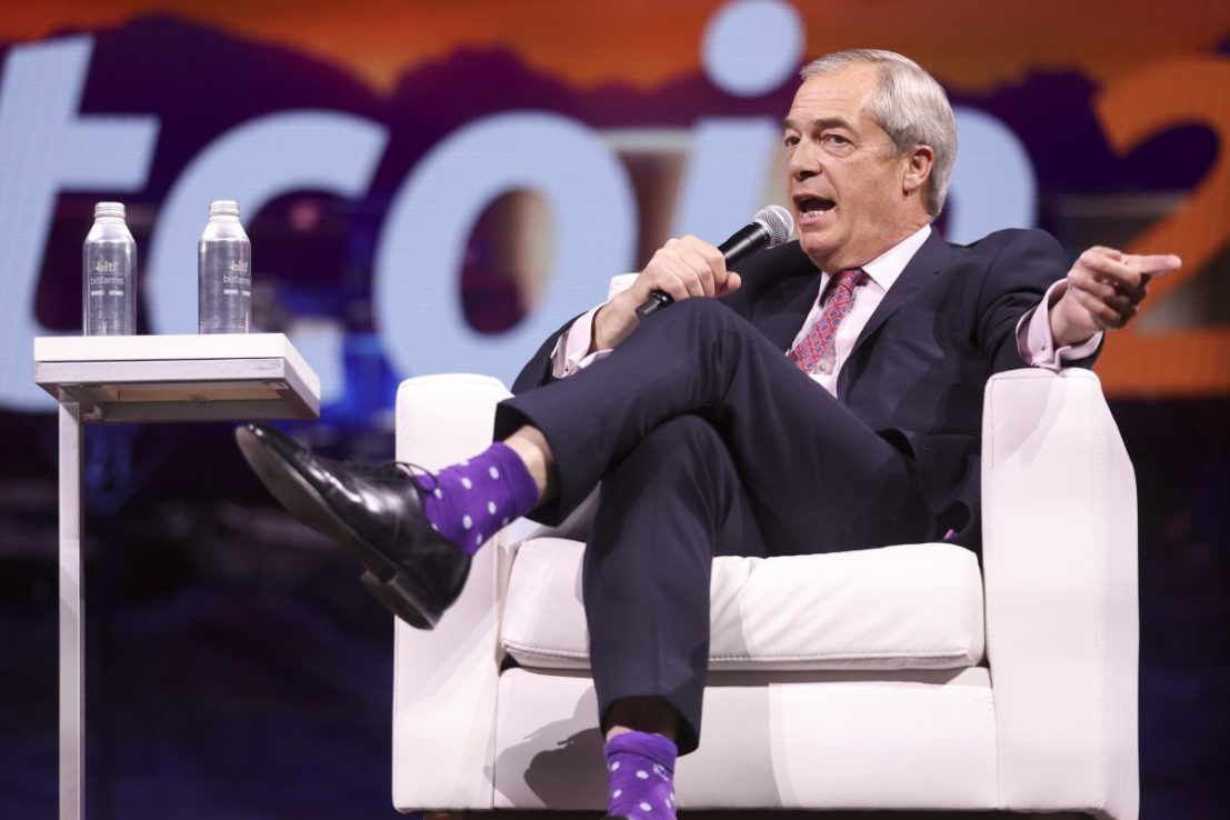 Nigel Farage’s crypto punt is unlikely to end well