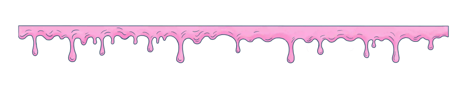Pink slime separating into distinct layers, illustrating a chemical reaction in an industrial setting.