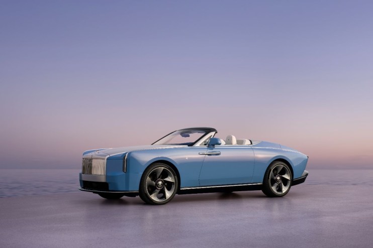 Rolls-Royce luxury car model with sleek design and elegant features, showcasing cutting-edge automotive engineering