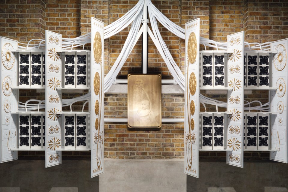 An artwork on display at the Serpentine that challenges our conceptions of AI