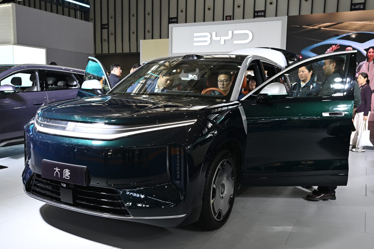 Brits now buy more BYDs than Land Rovers